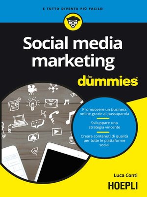 cover image of Social media marketing for dummies